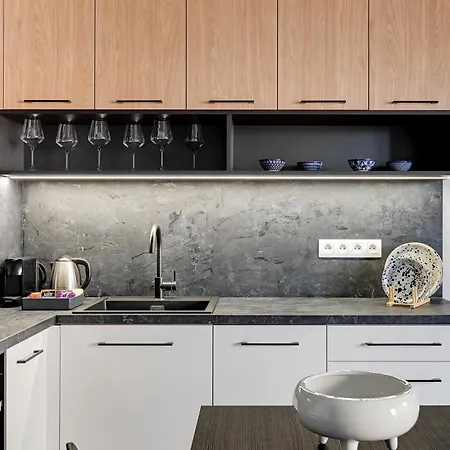 Doki Living & Foodhall By Downtown Apartments Danzig Zimmer foto